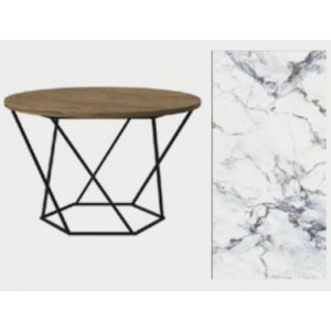 Стіл журнальний Лінт d60x45 LOREAL BLUE (9mm)