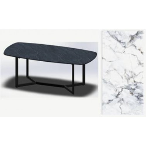 Стіл журнальний TEMPO 120x60x45 LOREAL BLUE (9mm)