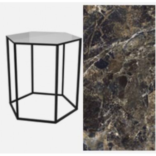 Стіл журнальний Тур 40x35x45 ROMAN EMPRO (9mm)