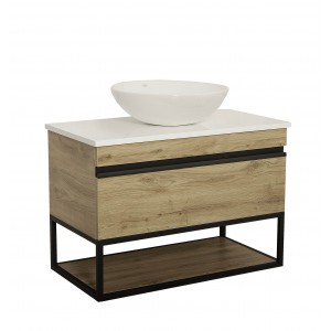 Тумба Лофт Айрон консольна севілья 65 см зі стільницею