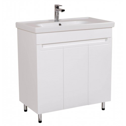 Тумба Омега Підлогова 100 см з умивальником Frame