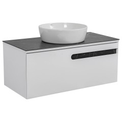 Тумба Остiн білий мат зі стільницею 70 см та умивальником "One" 46 см
