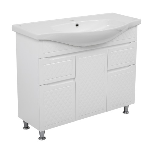 Тумба "Родорс" 100 см з умивальником "Lila" 100 см NEW