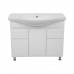 Тумба "Родорс" 100 см з умивальником "Lila" 100 см NEW