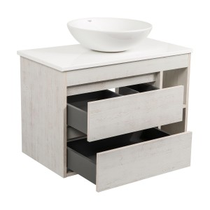 Тумба Шельф (нордленд) 100 см зі стільн. Loft-Iron та ум. "Zero" 46 см (конс.)