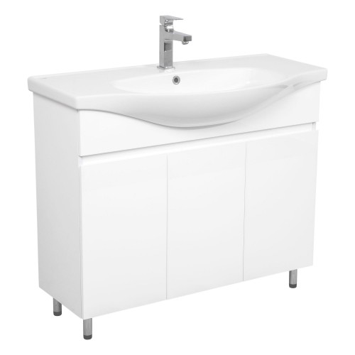 Тумба Уно 100 см з умивальником "Lila"