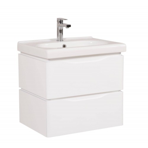 Тумба Венеція консольна 60 см з умивальником Сіті