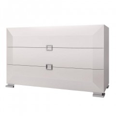 Комод Карат White Gloss 130 см