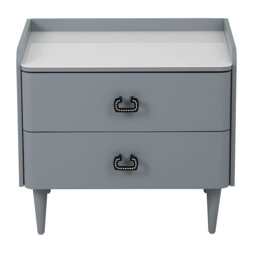 AURA Тумба приліжкова "MINERAL-BLUE-MAT"