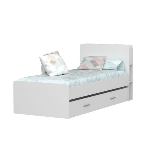 Ліжко Dallas біле